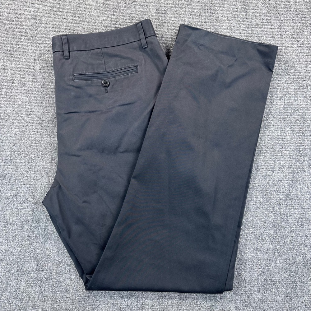 Bonobos Weekday Warrior Tuesday Dress Pants Men's 35x32 Black Straight Leg